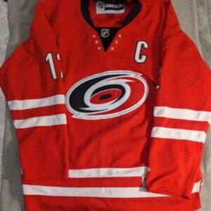 Carolina Hurricanes VTG Reebok Eric Staal #12 Jersey Sz 2XL Hockey Stanley Cup